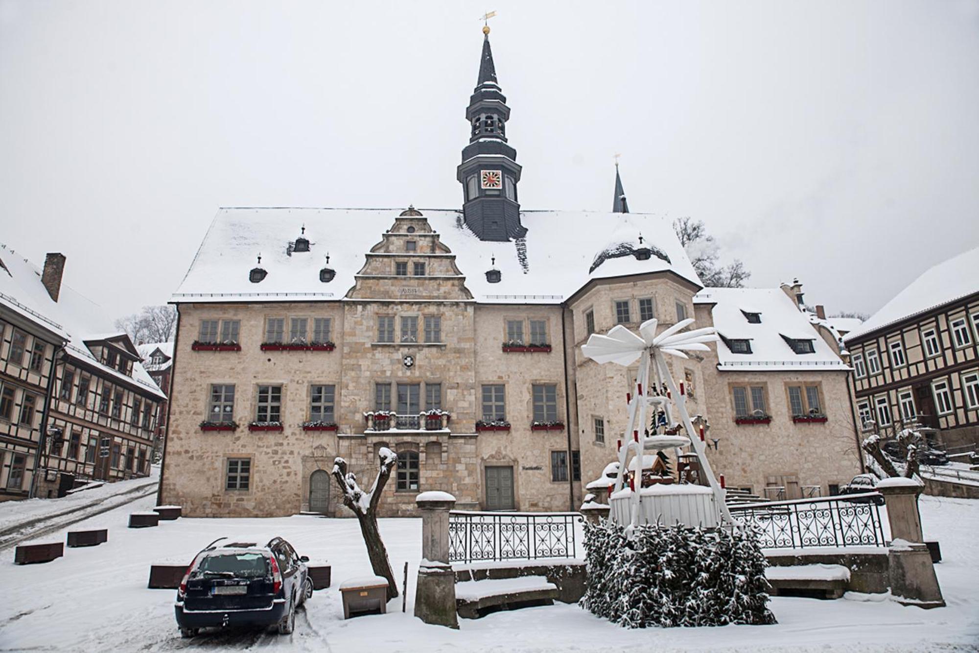 Ferienhaus "Am Staufenberg" Blankenburg  Zewnętrze zdjęcie